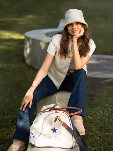 Bilde av WoolLand The Oslo Bag Cream Cream